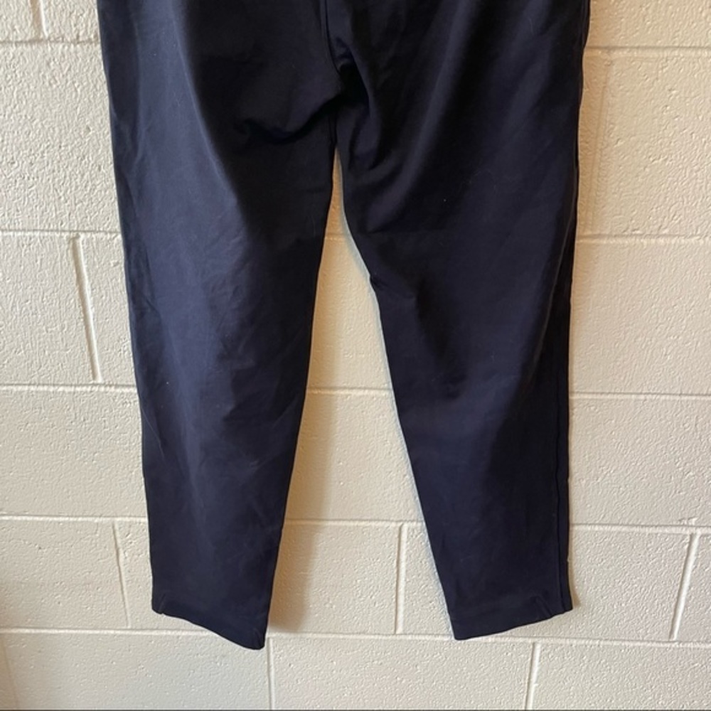 Mack Weldon Ace Sweatpant in Color True Black Jogger Style with Drawstring - Picture 9 of 10